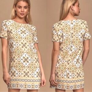 Lulus Women Large Shift Dress NWT